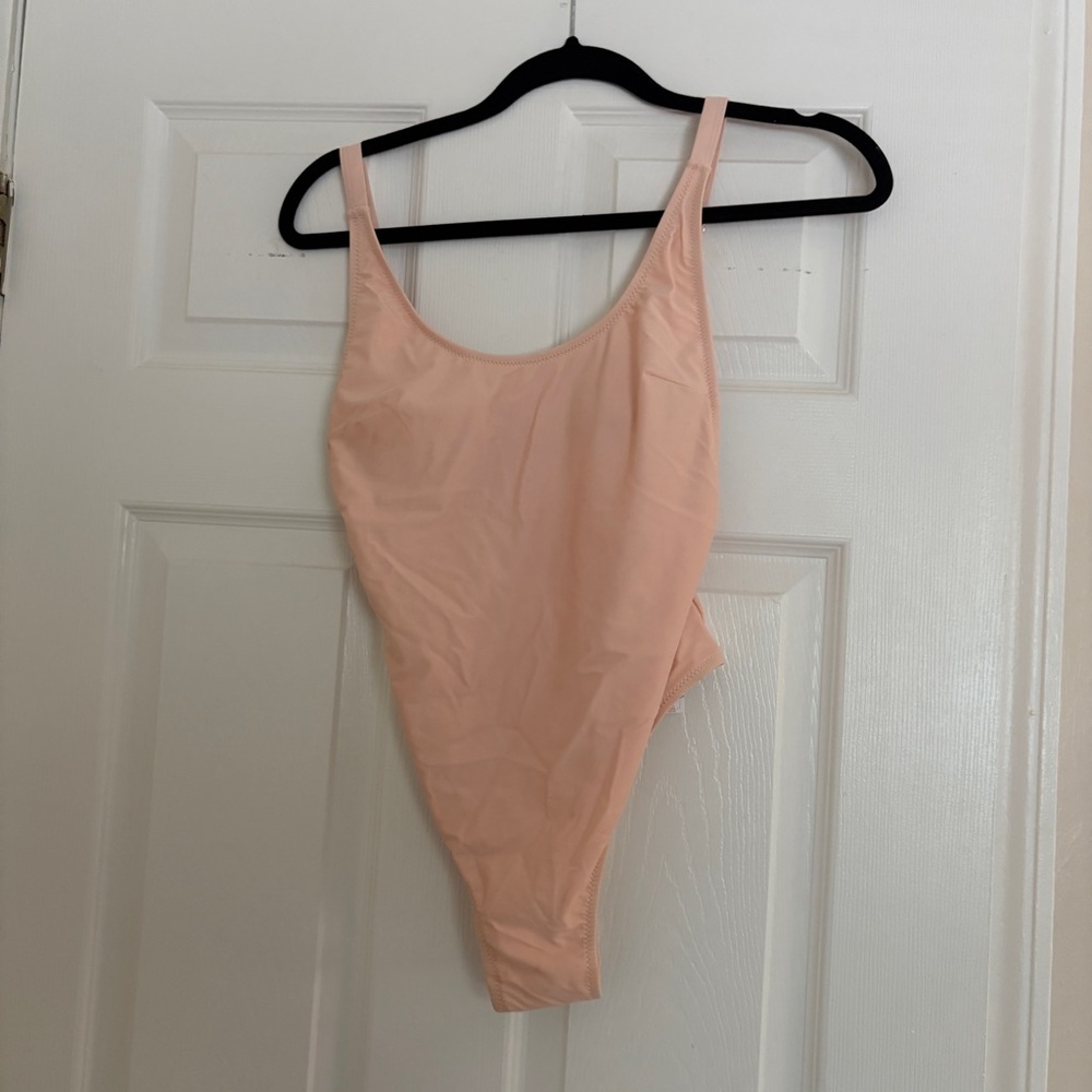 Peach Women's One Piece Swimsuit